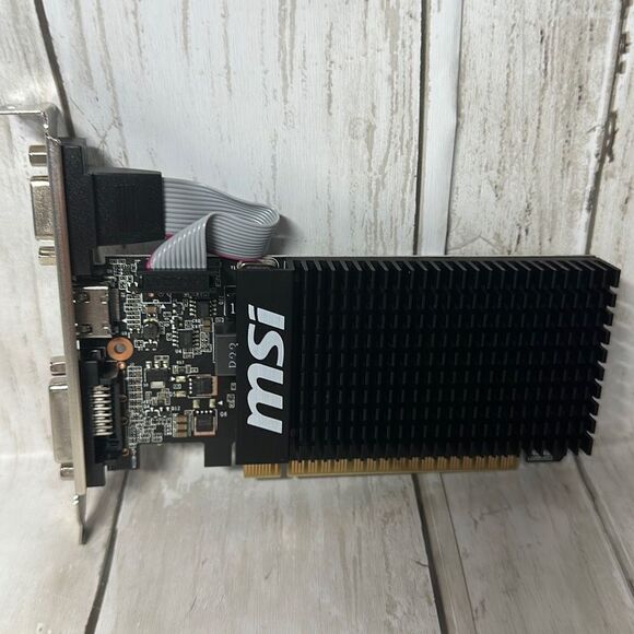 MSI Gaming GeForce GT 710 1GB DDR3 PCI-E 2.0 HDMI + DL DVI D - Picture 5 of 9
